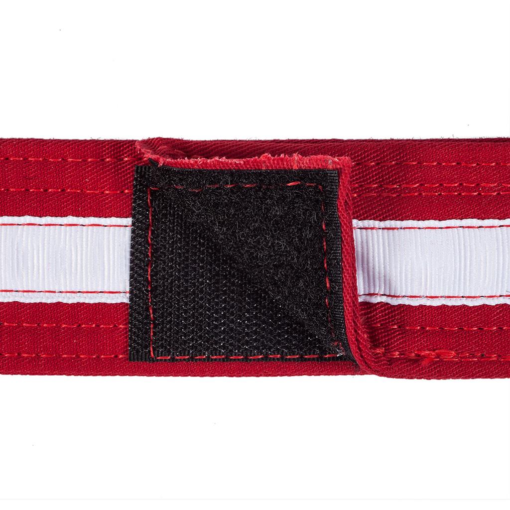 Adjustable White Striped Belt - Image 16