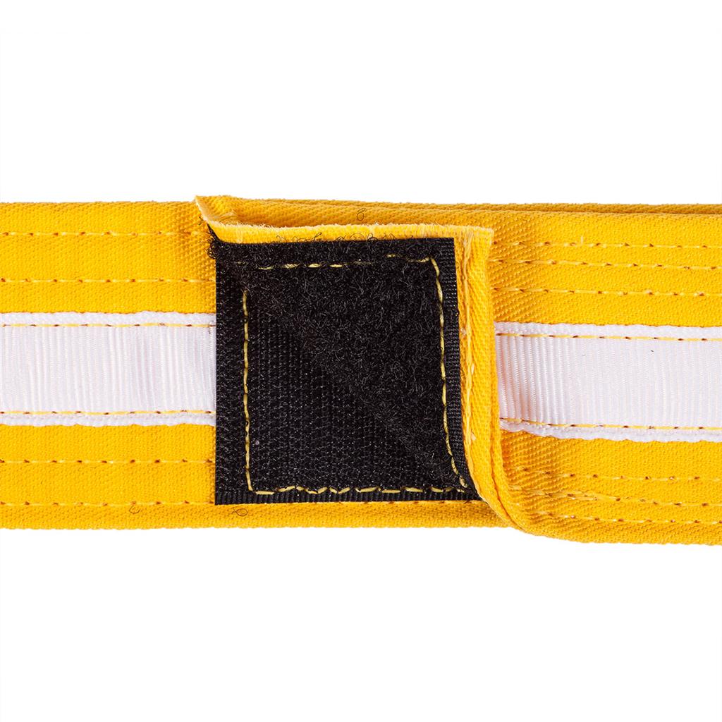 Adjustable White Striped Belt - Image 4