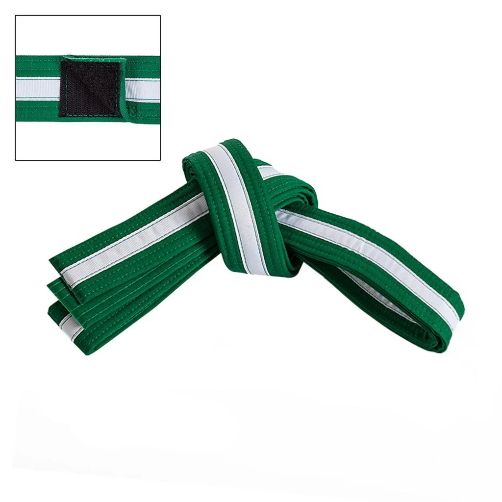 Adjustable White Striped Belt - Image 7