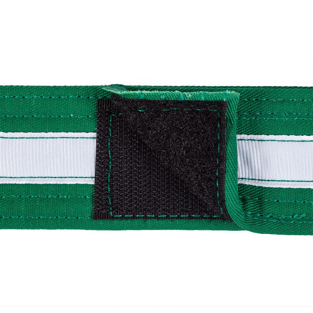 Adjustable White Striped Belt - Image 8
