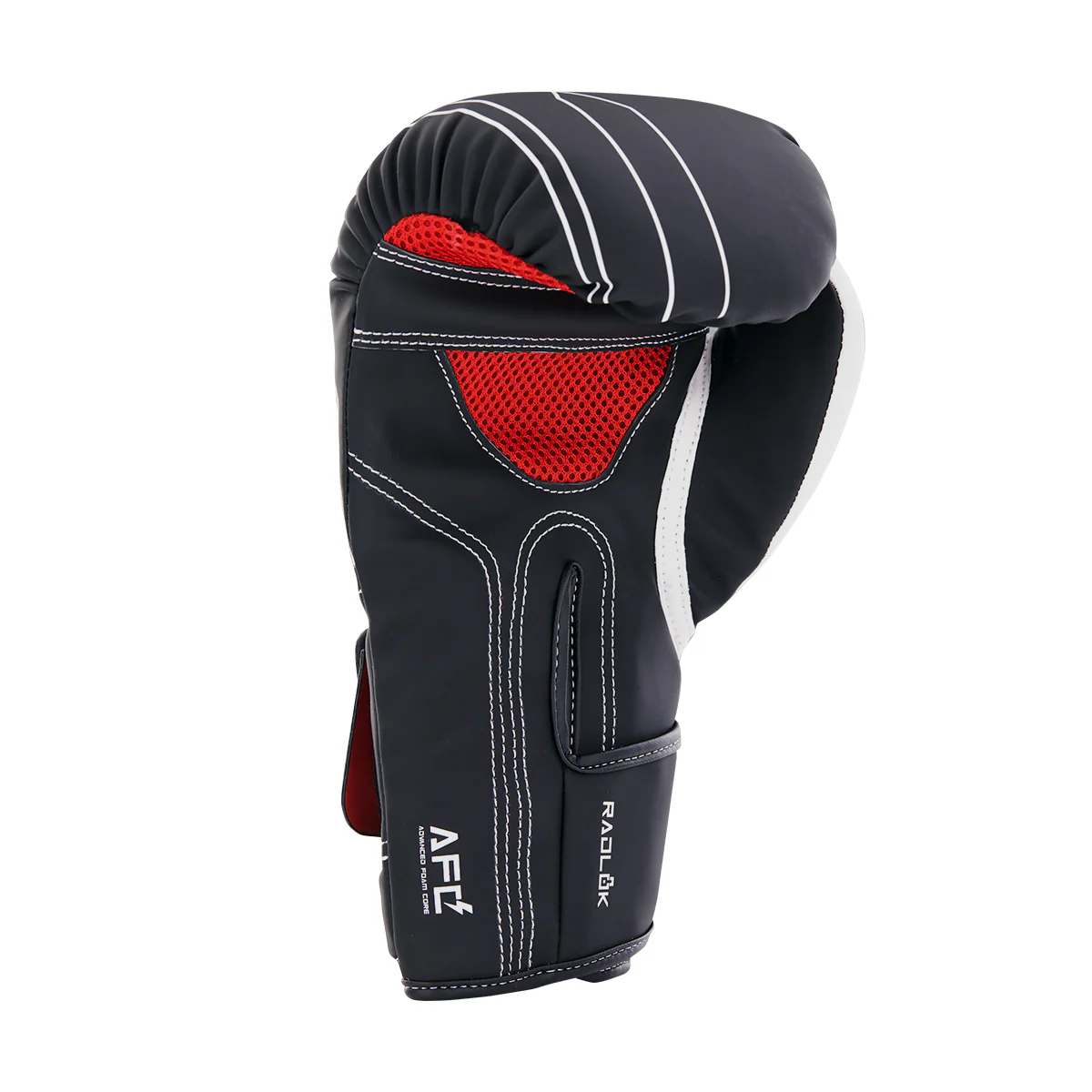 Brave Boxing Gloves - Black/White/Red - Image 5