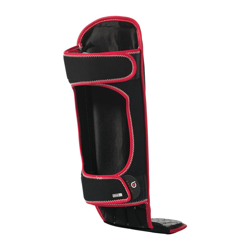 Brave Shin Instep Guards - Red/Black - Image 3