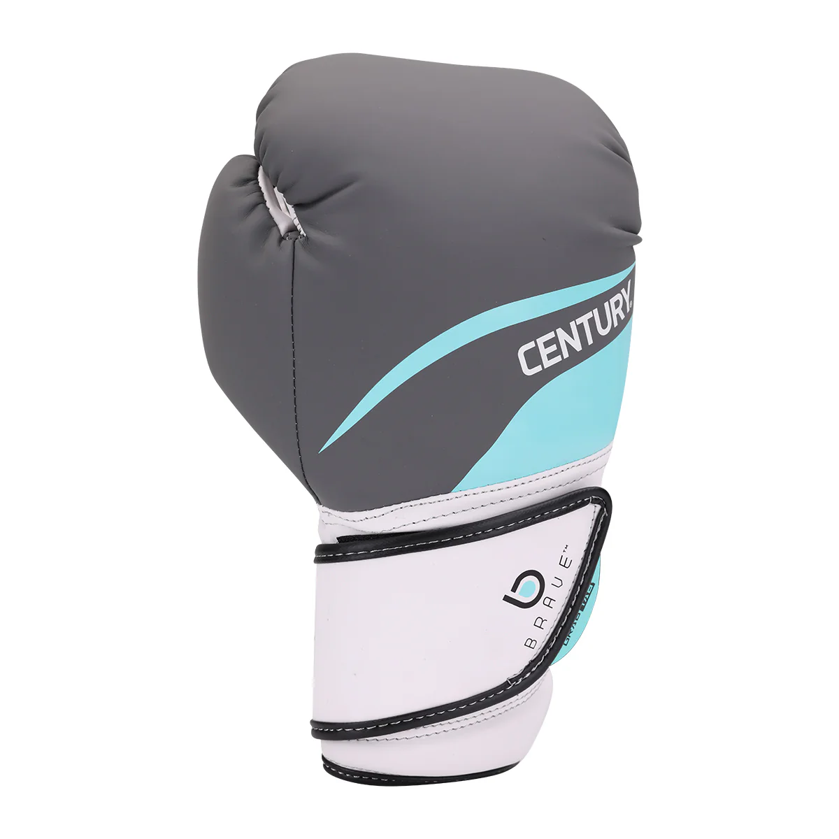Brave Women's Boxing Gloves - White/Teal - Image 2