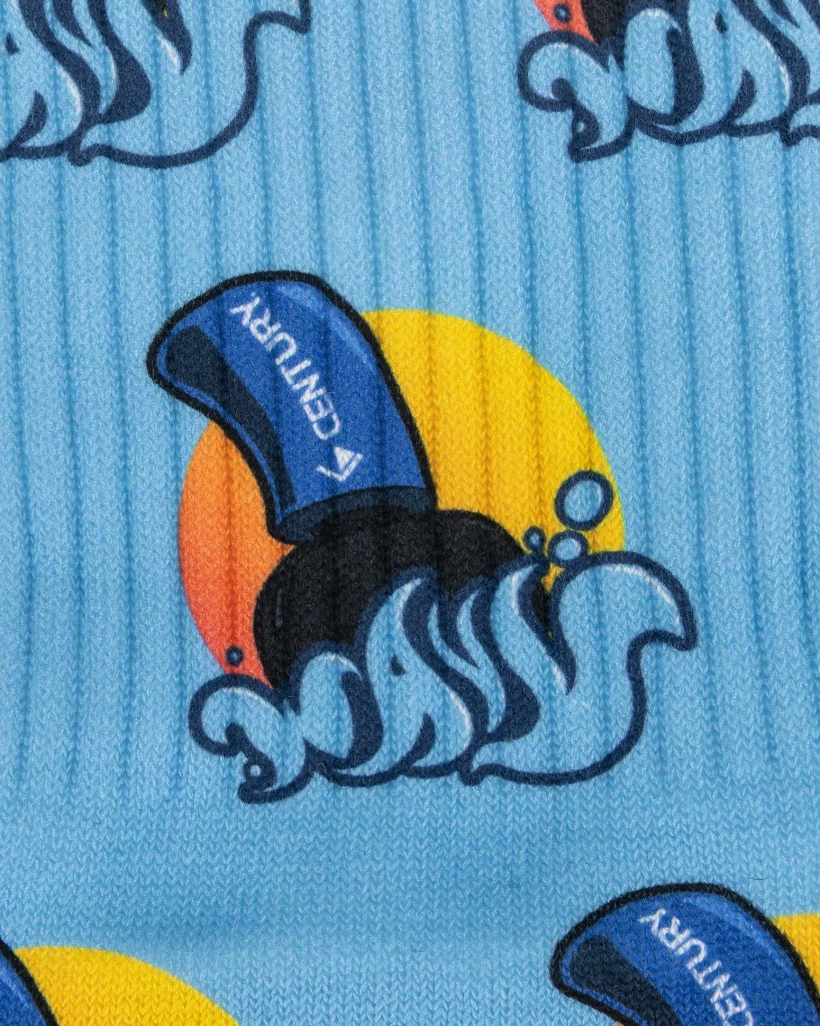 Century Wavy Sublimated Socks - Image 3