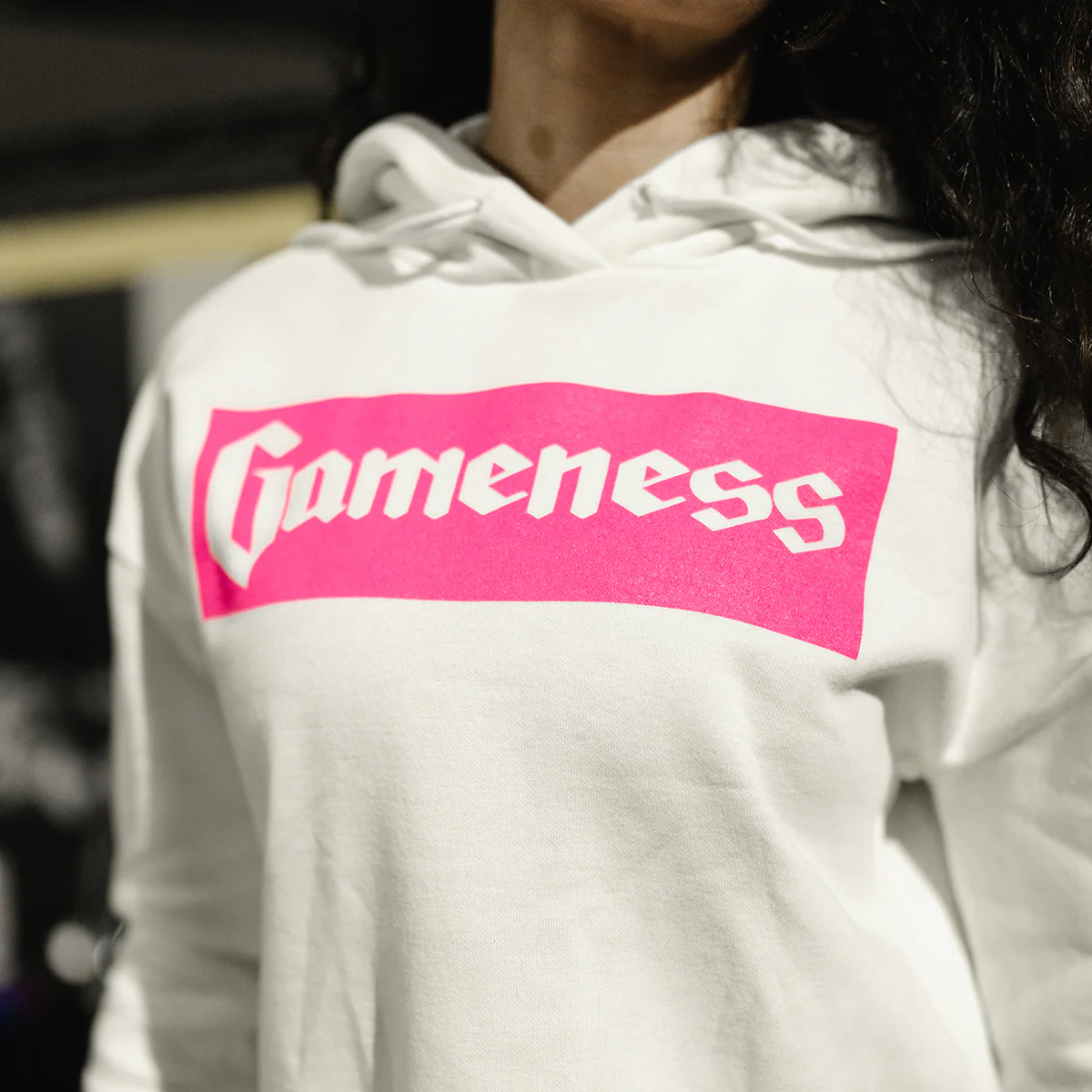 Classic Gameness Crop Hoodie - Image 3