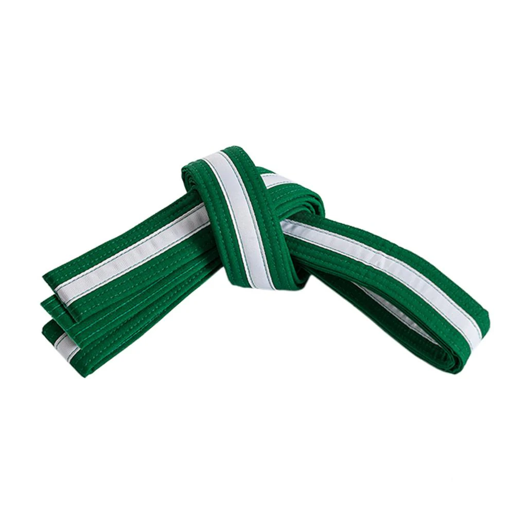 Double Wrap White Striped Belt - Image 4