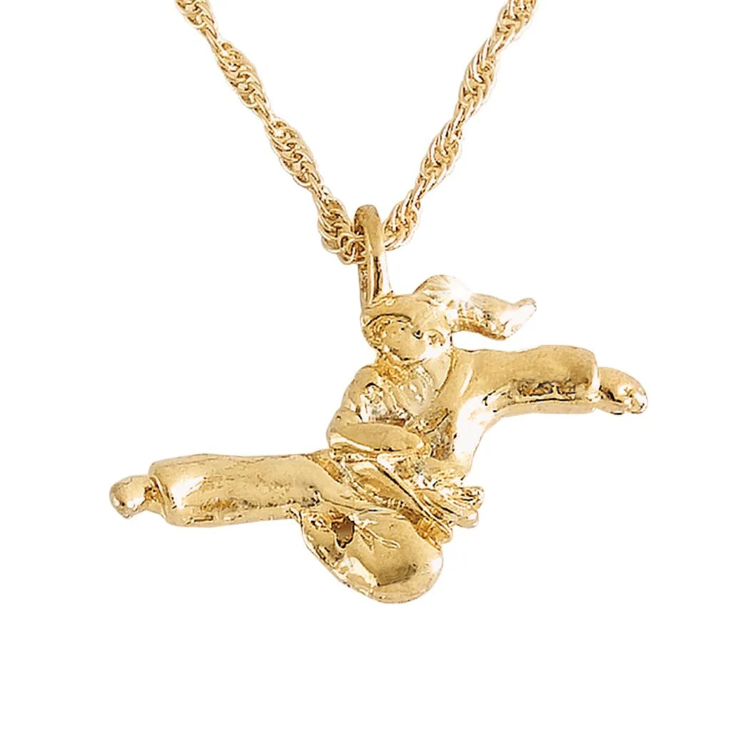 Female Kicking Figure
