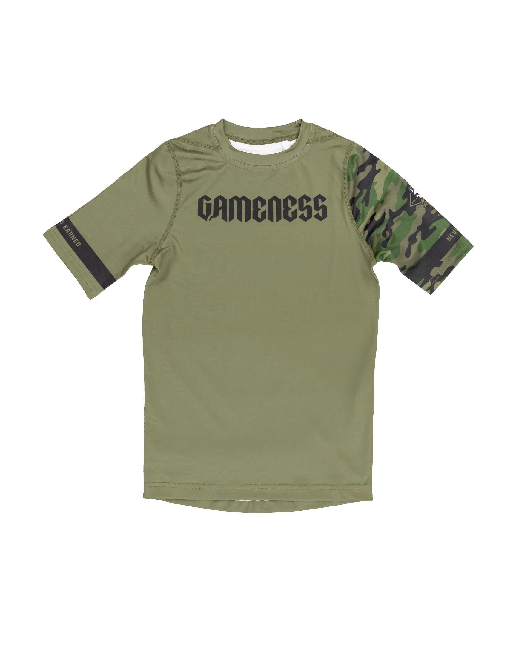 Gameness Combate Youth Short Sleeve Rash Guard