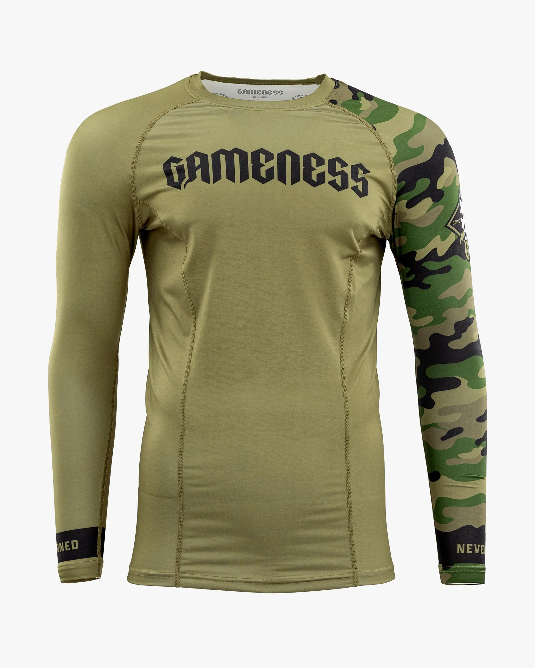 Gameness Men's Combate Long Sleeve Rash Guard - Image 2