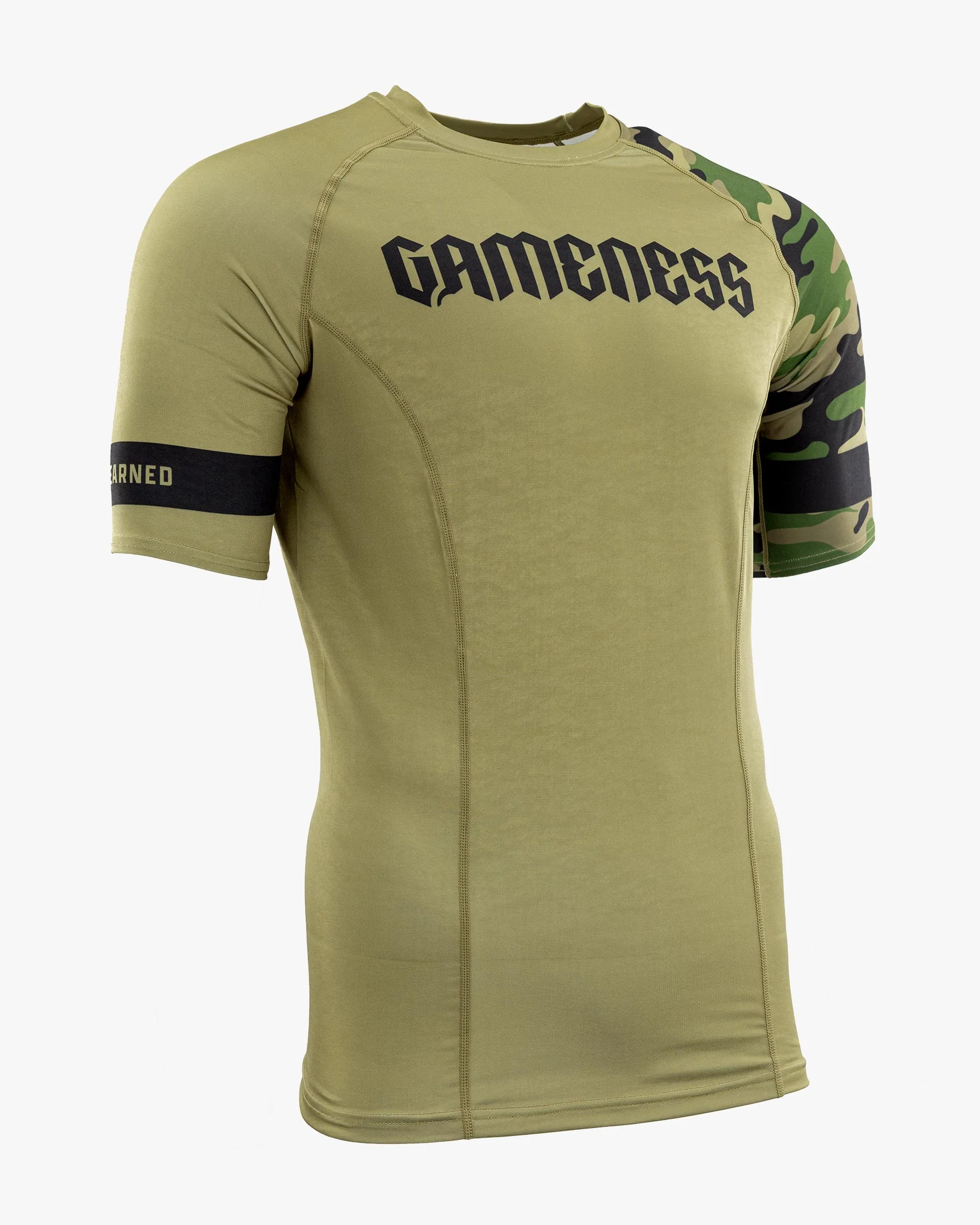 Gameness Men's Combate Short Sleeve Rash Guard