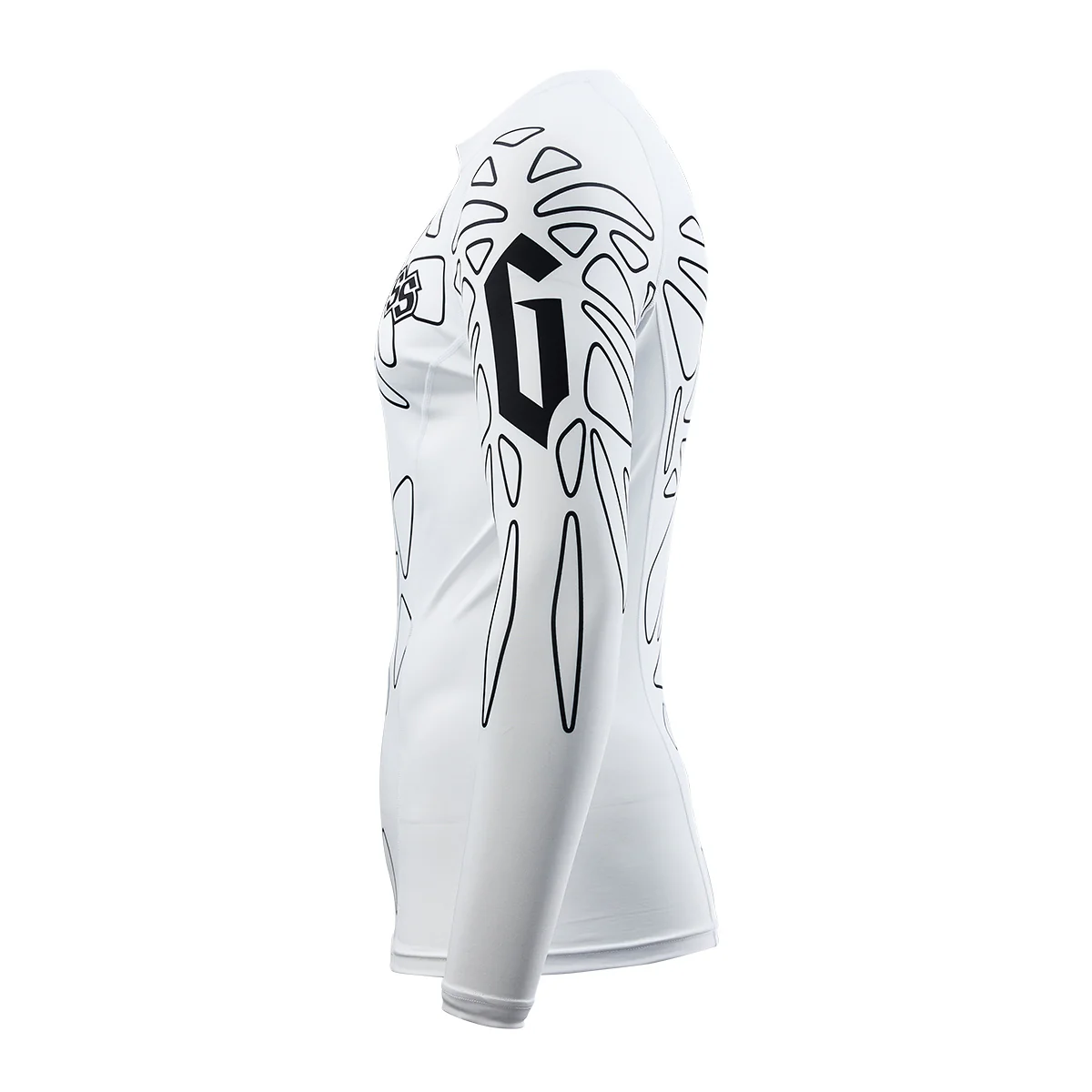 Gameness Men's Long Sleeve Pro Ranked Rash Guard - Image 11
