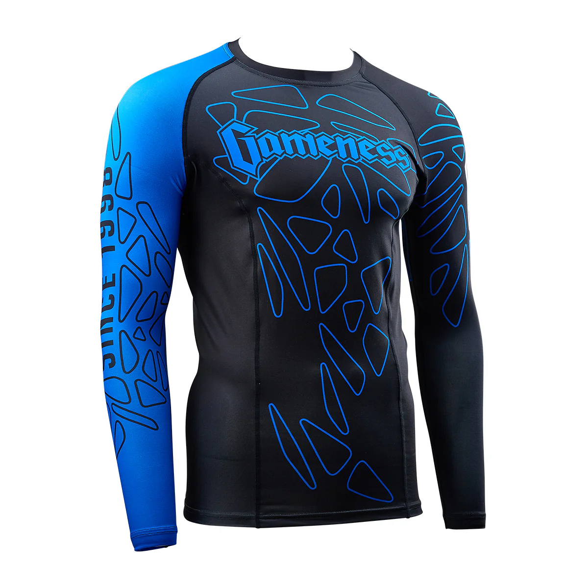 Gameness Men's Long Sleeve Pro Ranked Rash Guard - Image 15