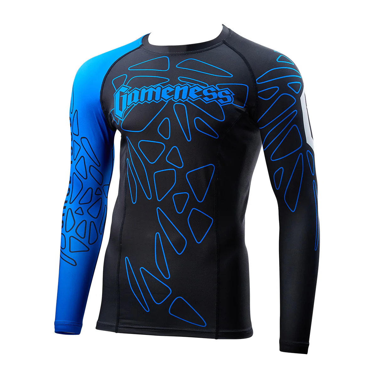 Gameness Men's Long Sleeve Pro Ranked Rash Guard - Image 16