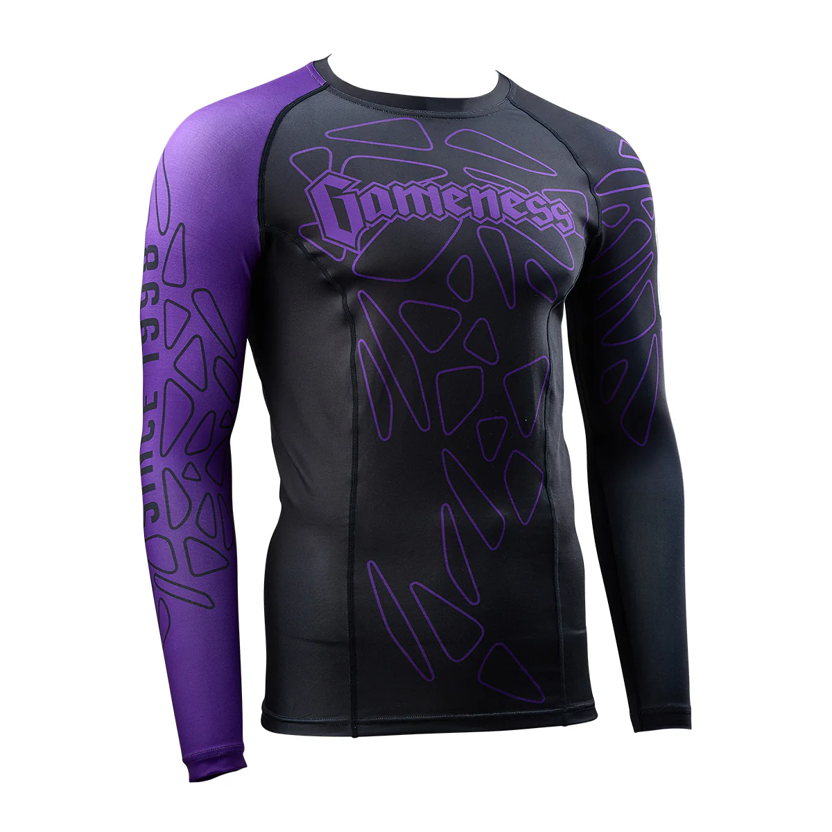 Gameness Men's Long Sleeve Pro Ranked Rash Guard - Image 21