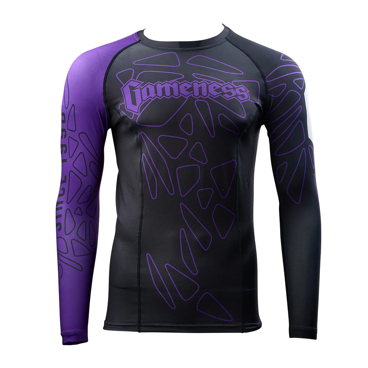 Gameness Men's Long Sleeve Pro Ranked Rash Guard - Image 25