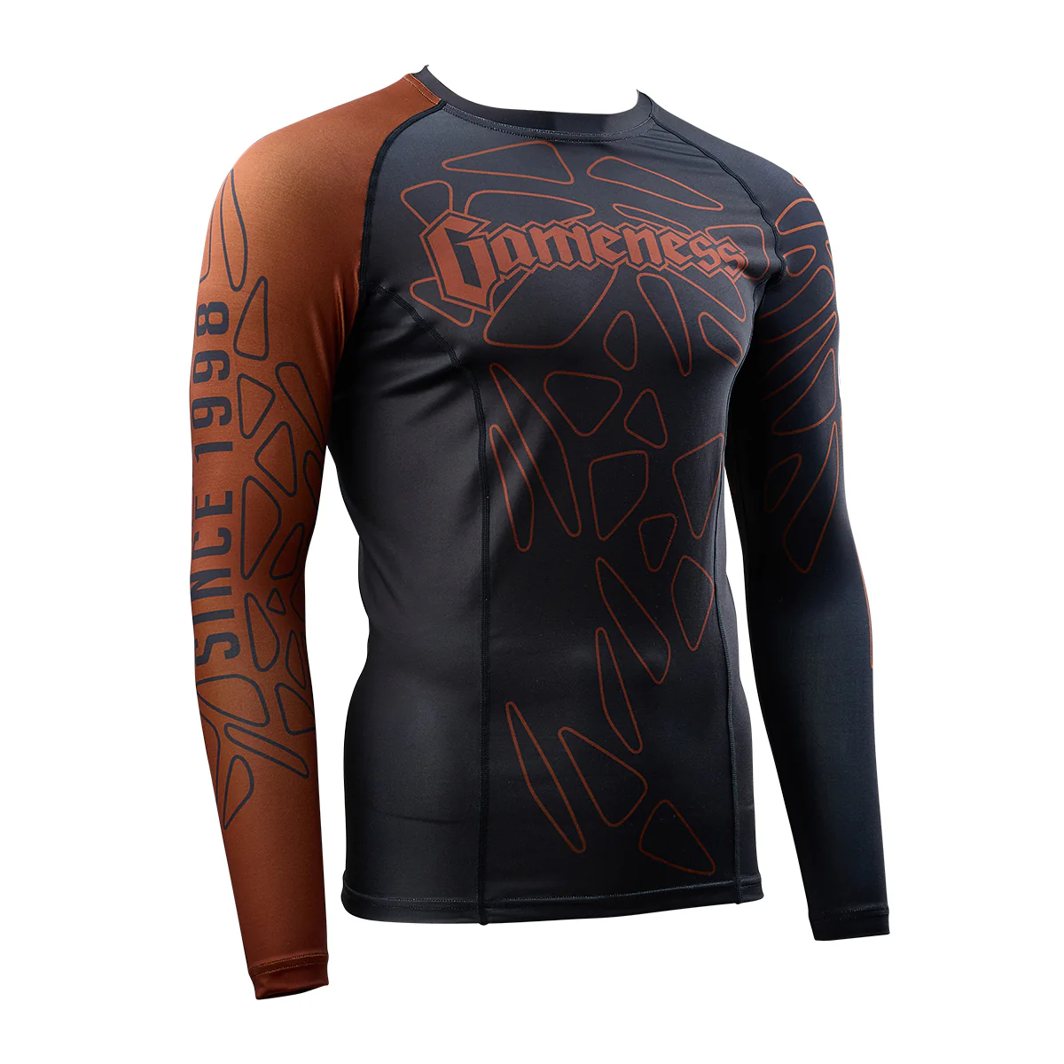 Gameness Men's Long Sleeve Pro Ranked Rash Guard - Image 27