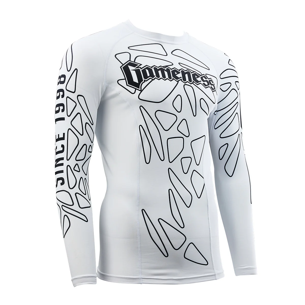 Gameness Men's Long Sleeve Pro Ranked Rash Guard - Image 7