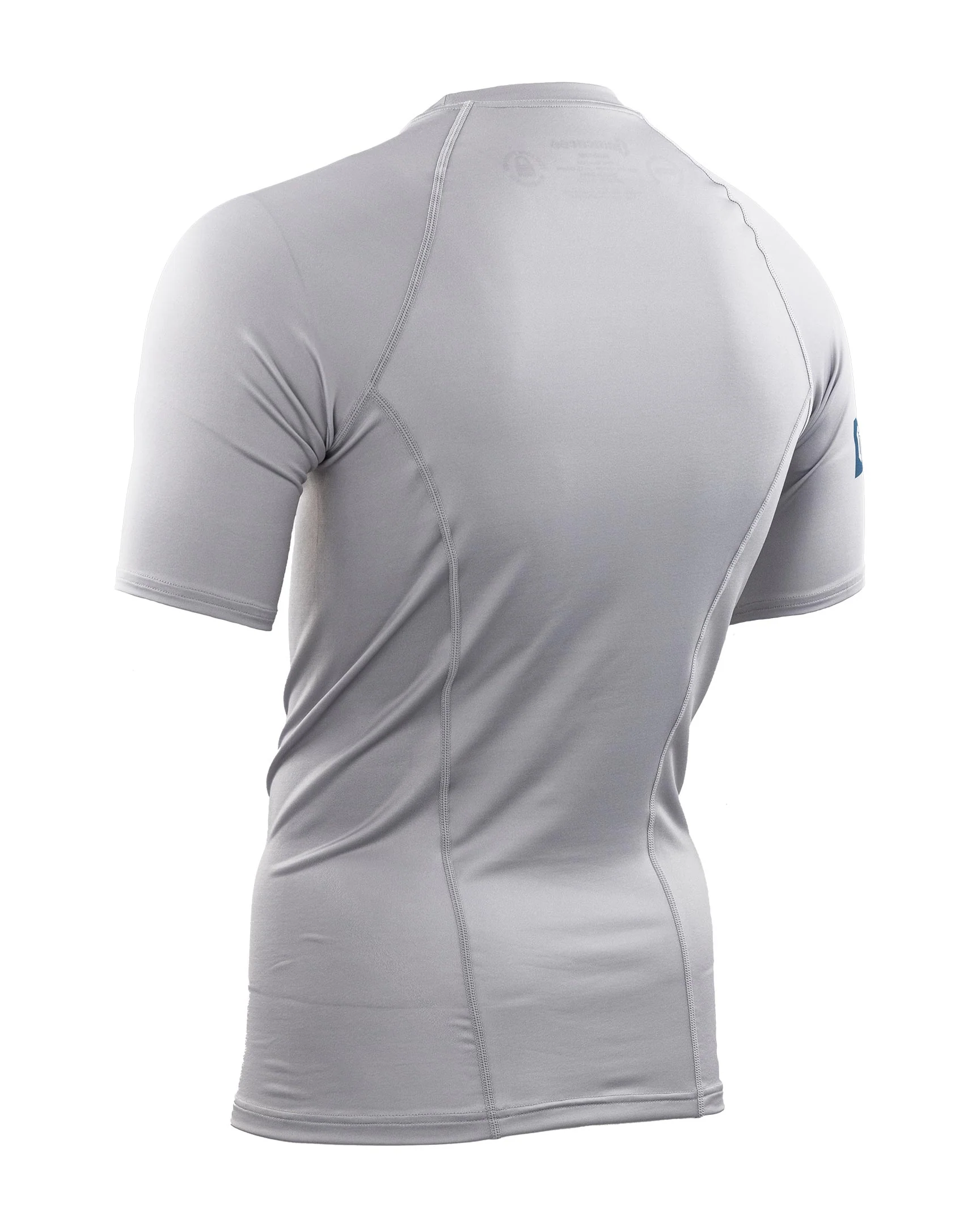 Gameness Mens Short Sleeve Solid Rash Guard - Image 3