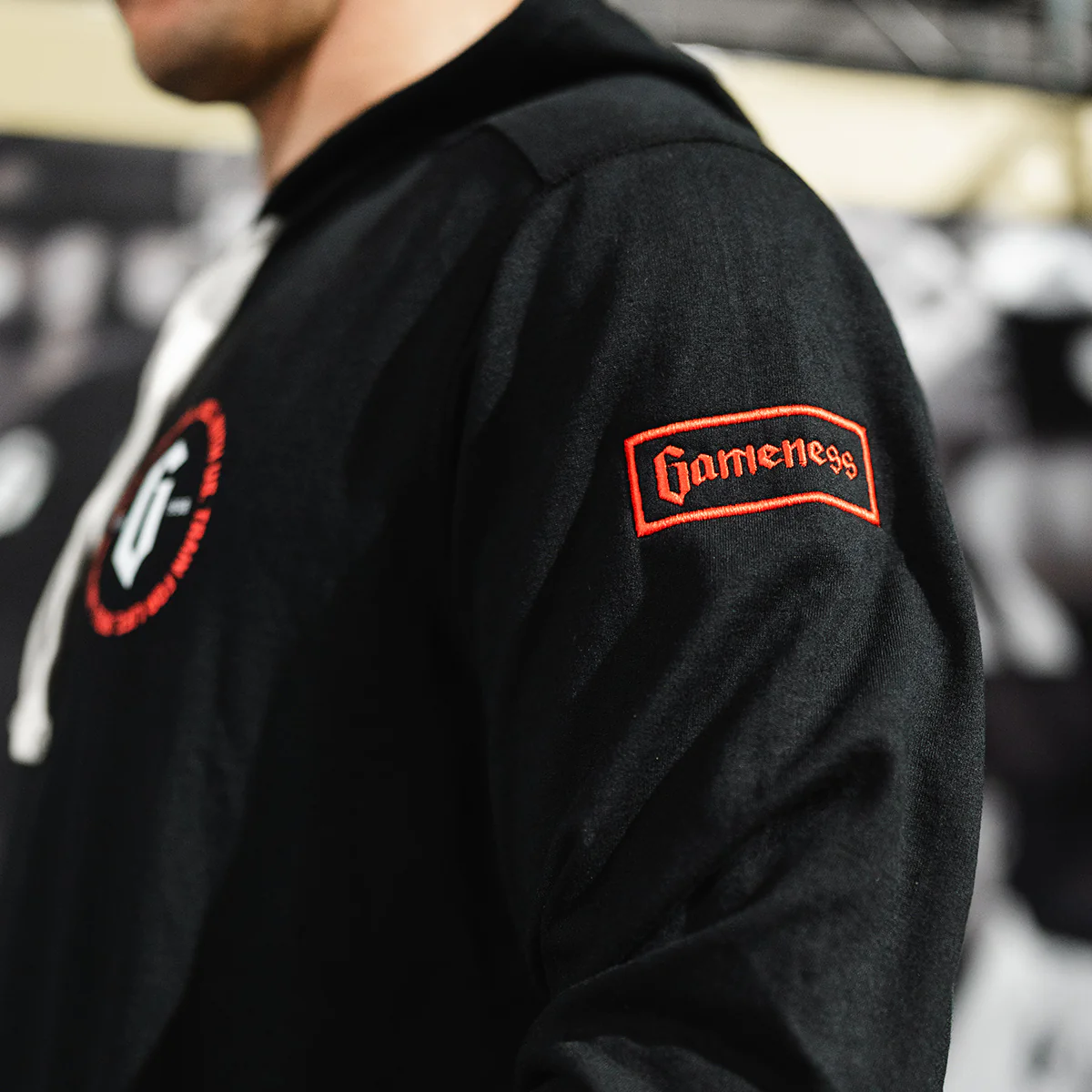 Gameness Topography Zip Up Hoodie - Image 5