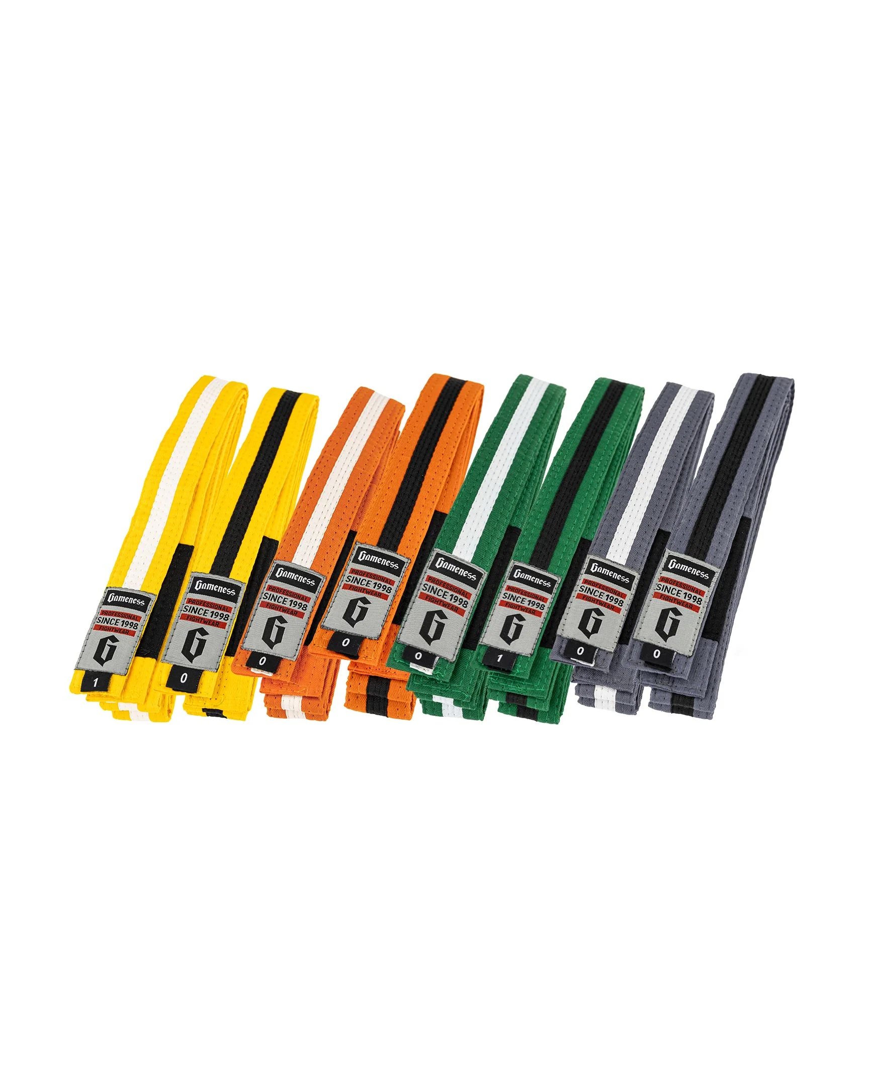 Gameness Youth Ultra-Light Striped Competition Belt