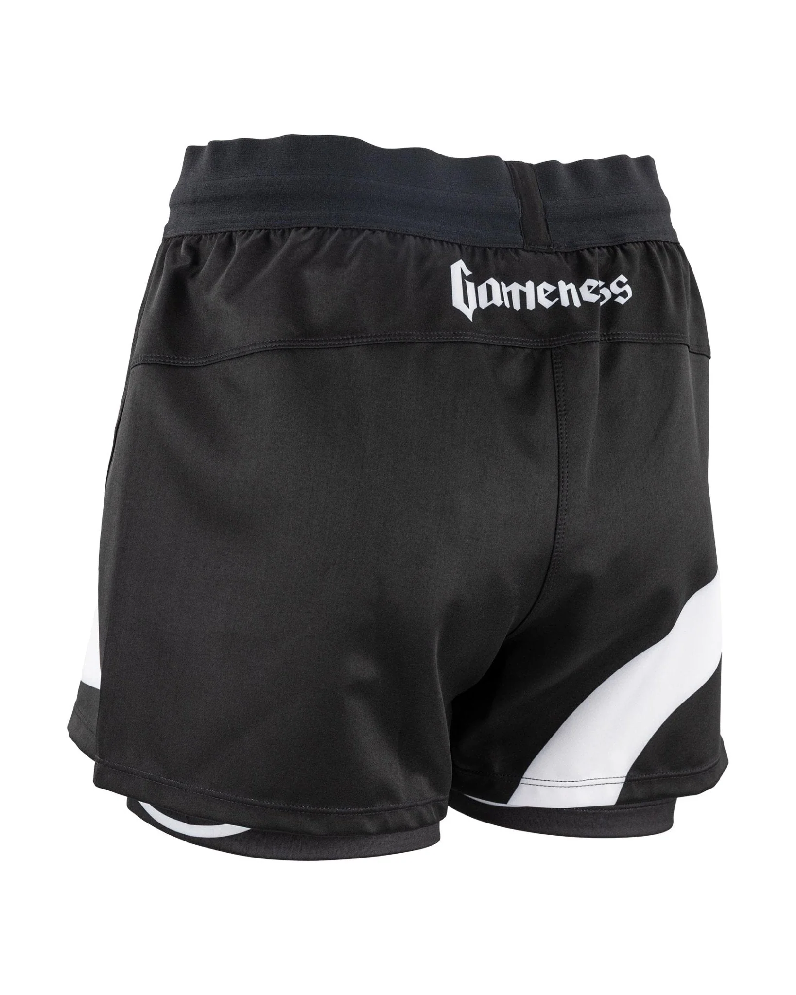 Gameness Women's Lined Pro Grappling Short - Flow - Image 2