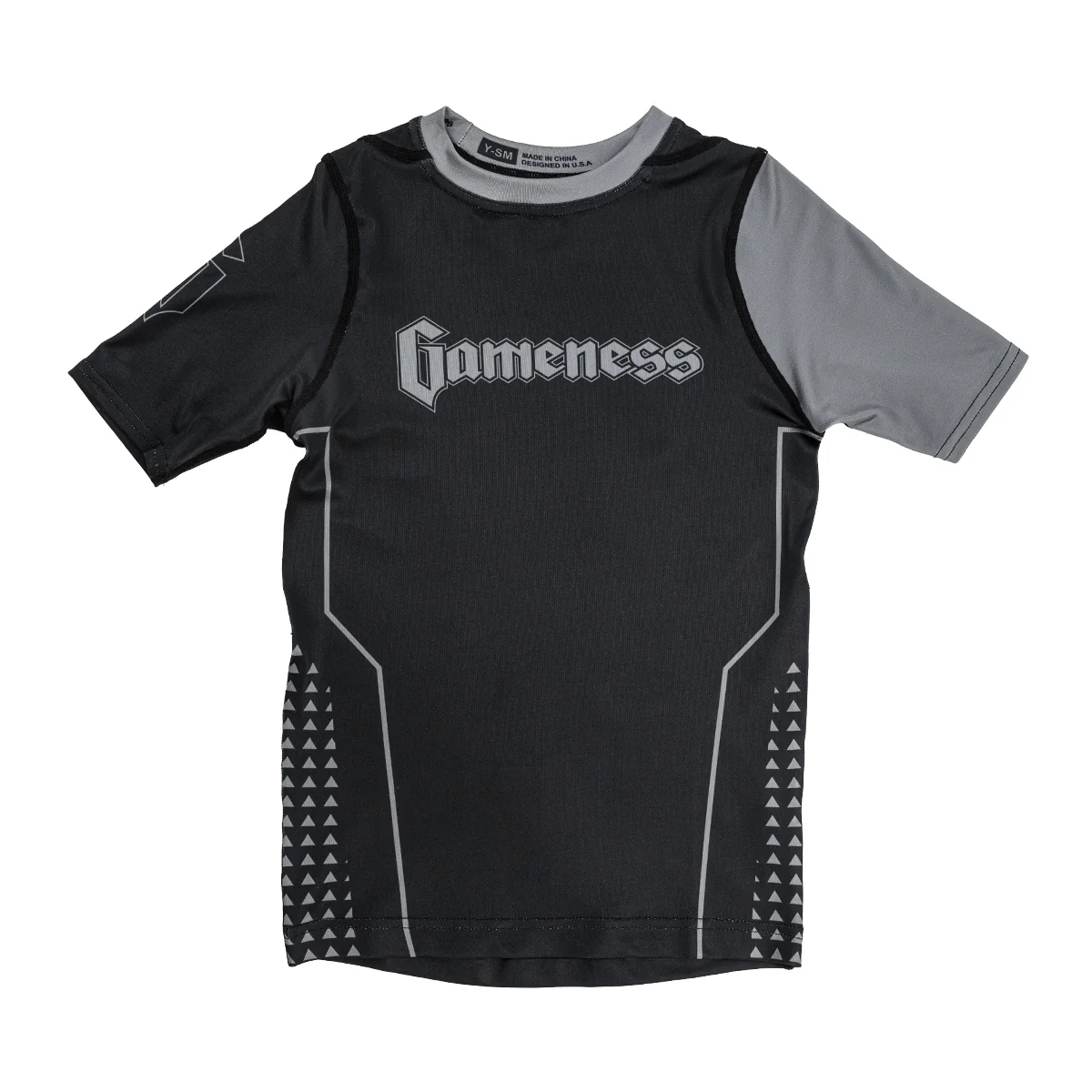 Gameness Youth Short Sleeve Ranked Rashguard - Image 3
