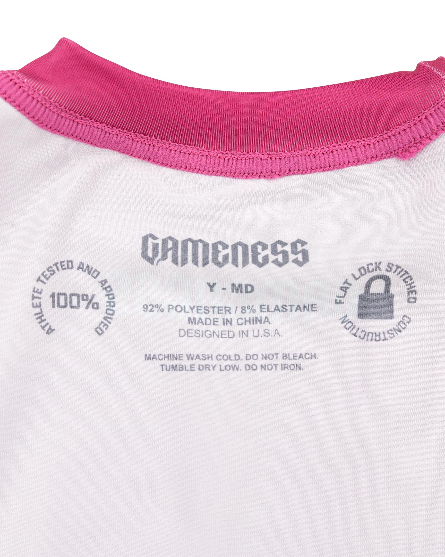 Gameness Girl's Tempest Short Sleeve Rash Guard - Image 6