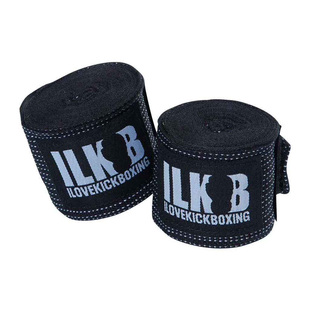 I Love Kickboxing.com 120" Metallic Stretch Hand Wraps