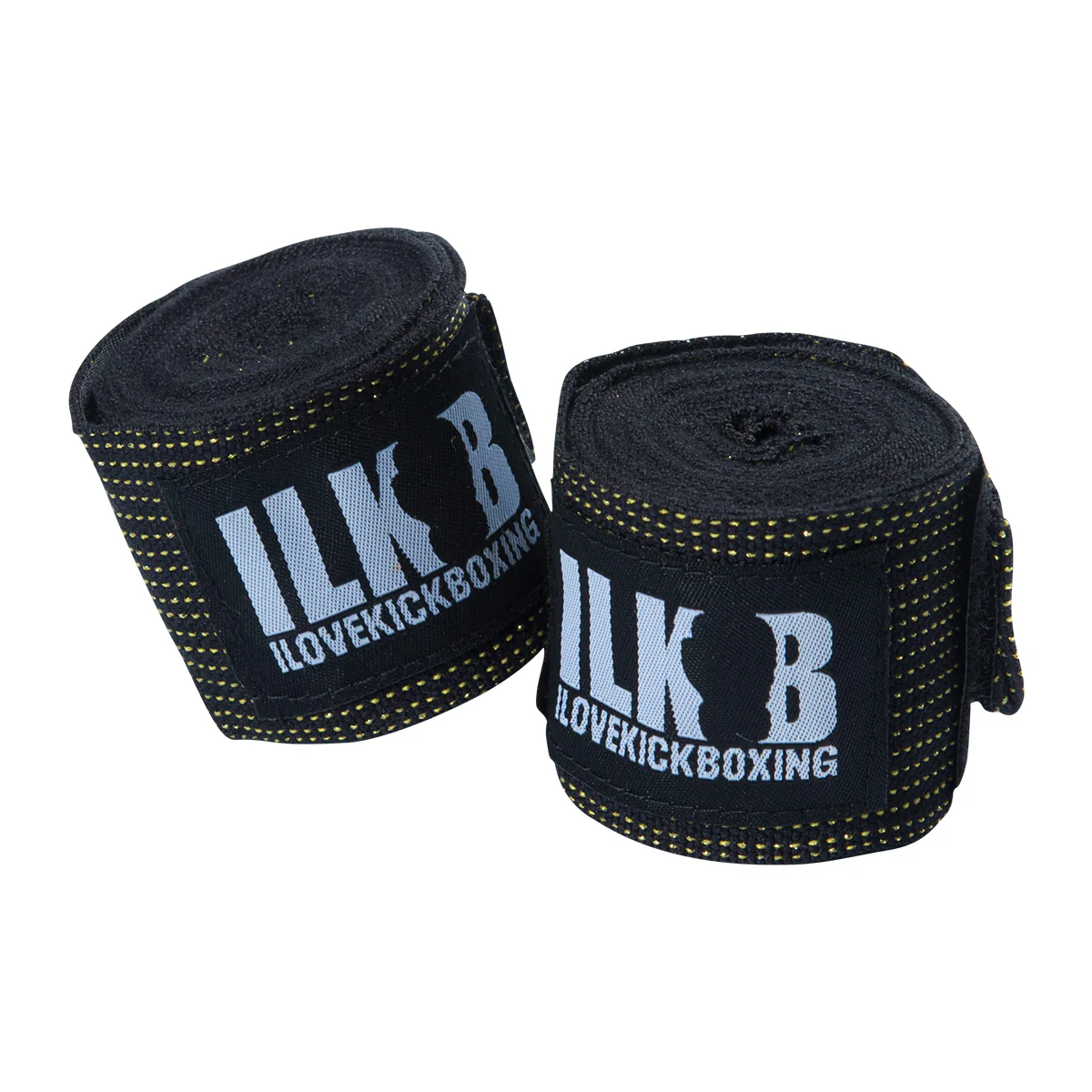 I Love Kickboxing.com 120" Metallic Stretch Hand Wraps - Image 2