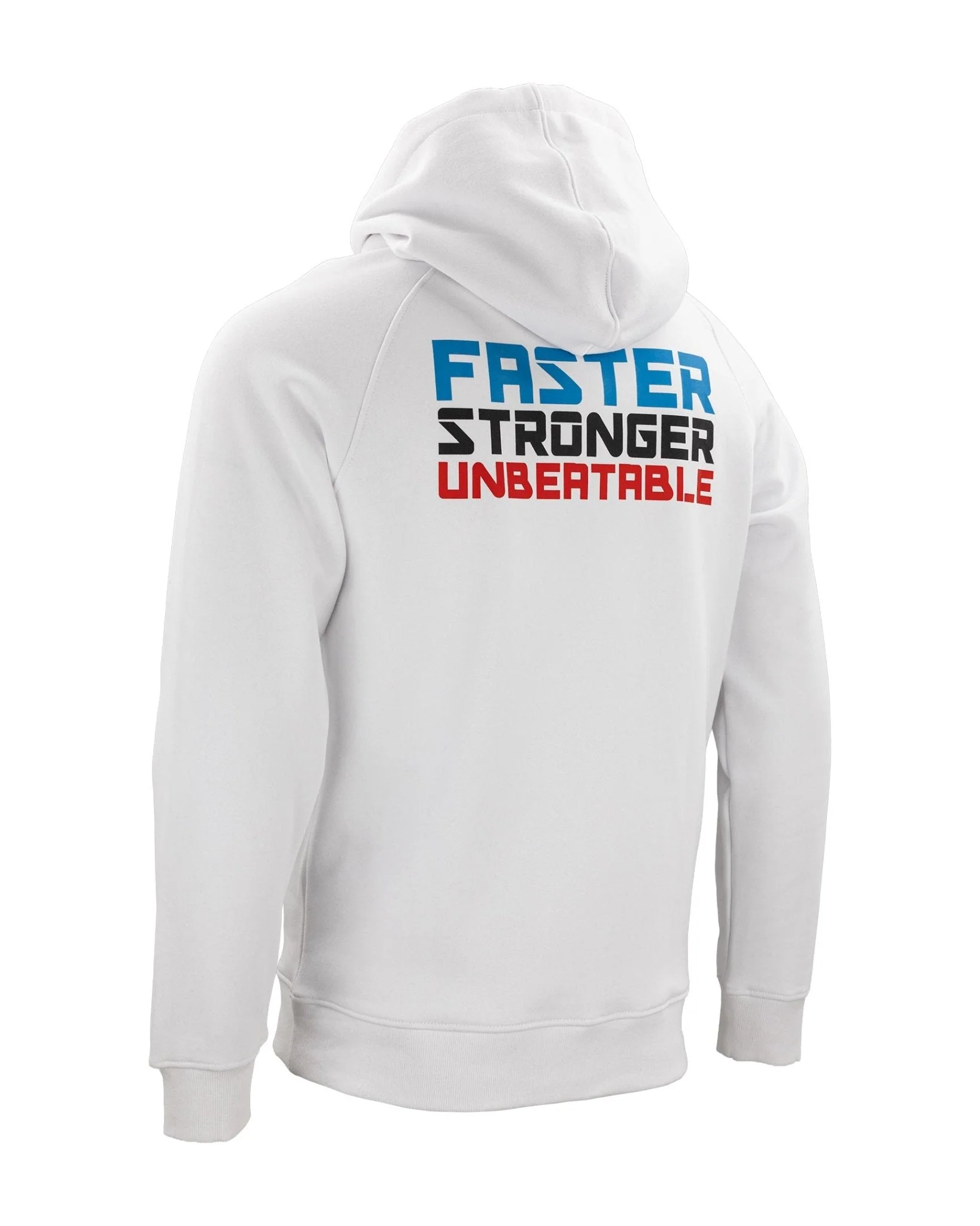 Punok Faster. Stronger. Unbeatable. Pullover Hoodie - Image 3