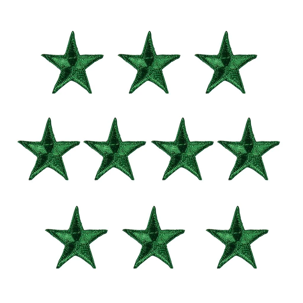 Iron-On Star Patches - 10 Pack - Image 12
