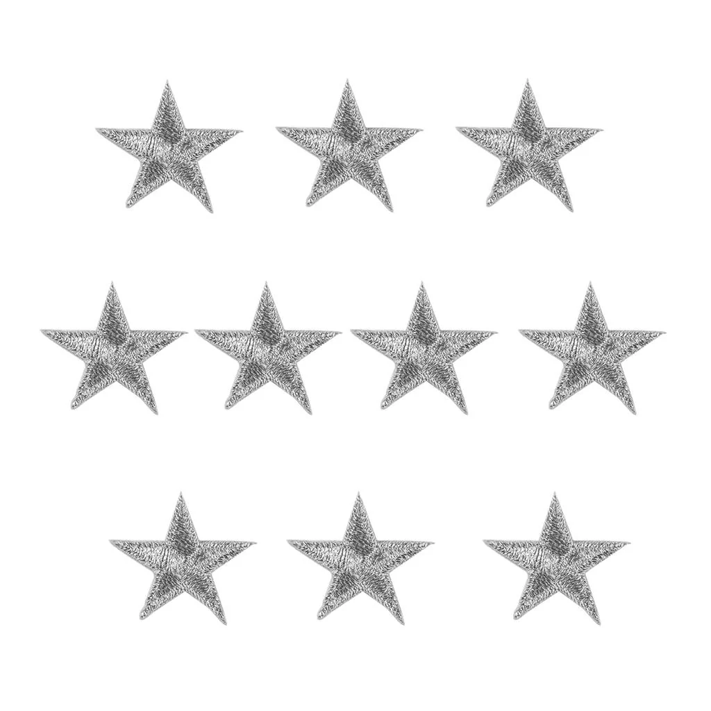 Iron-On Star Patches - 10 Pack - Image 20