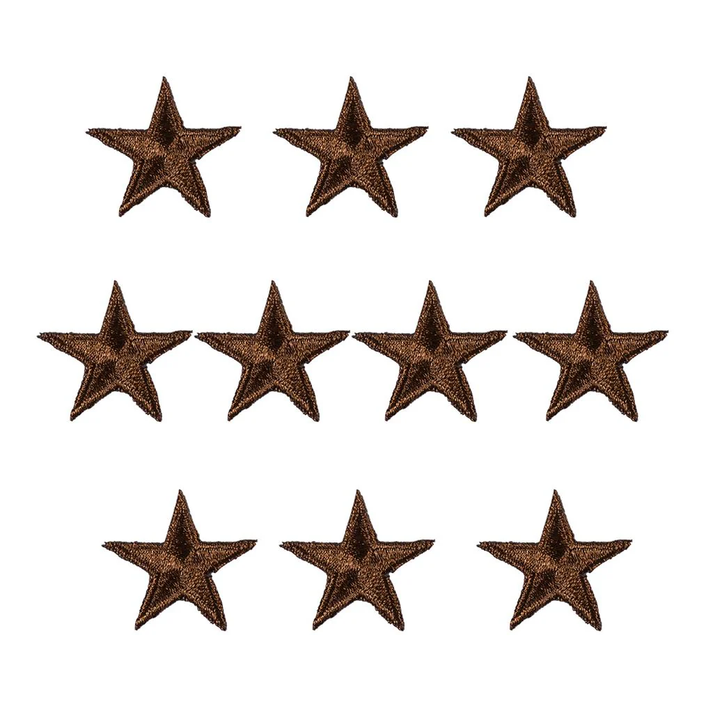 Iron-On Star Patches - 10 Pack - Image 4