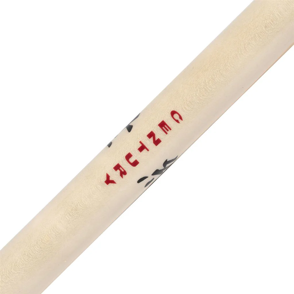 Tapered White Wood Lotus Kanji Bo Staff - Image 5