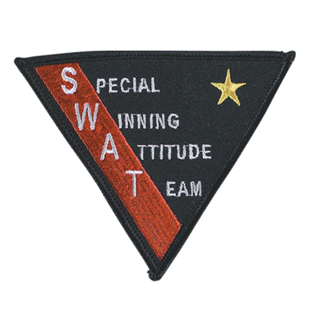 Sewn-In Triangle Patch - SWAT Team
